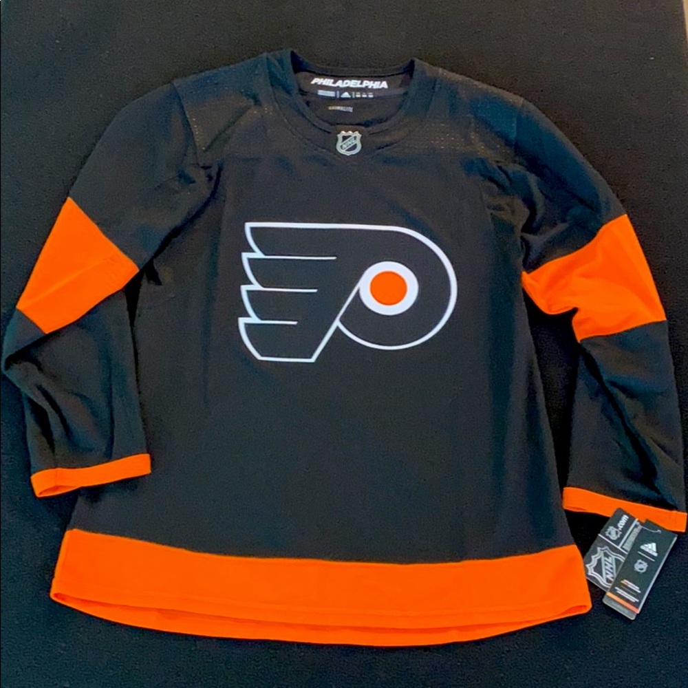 Adidas NHL Philadelphia Flyers Jersey Sz 50 Medium